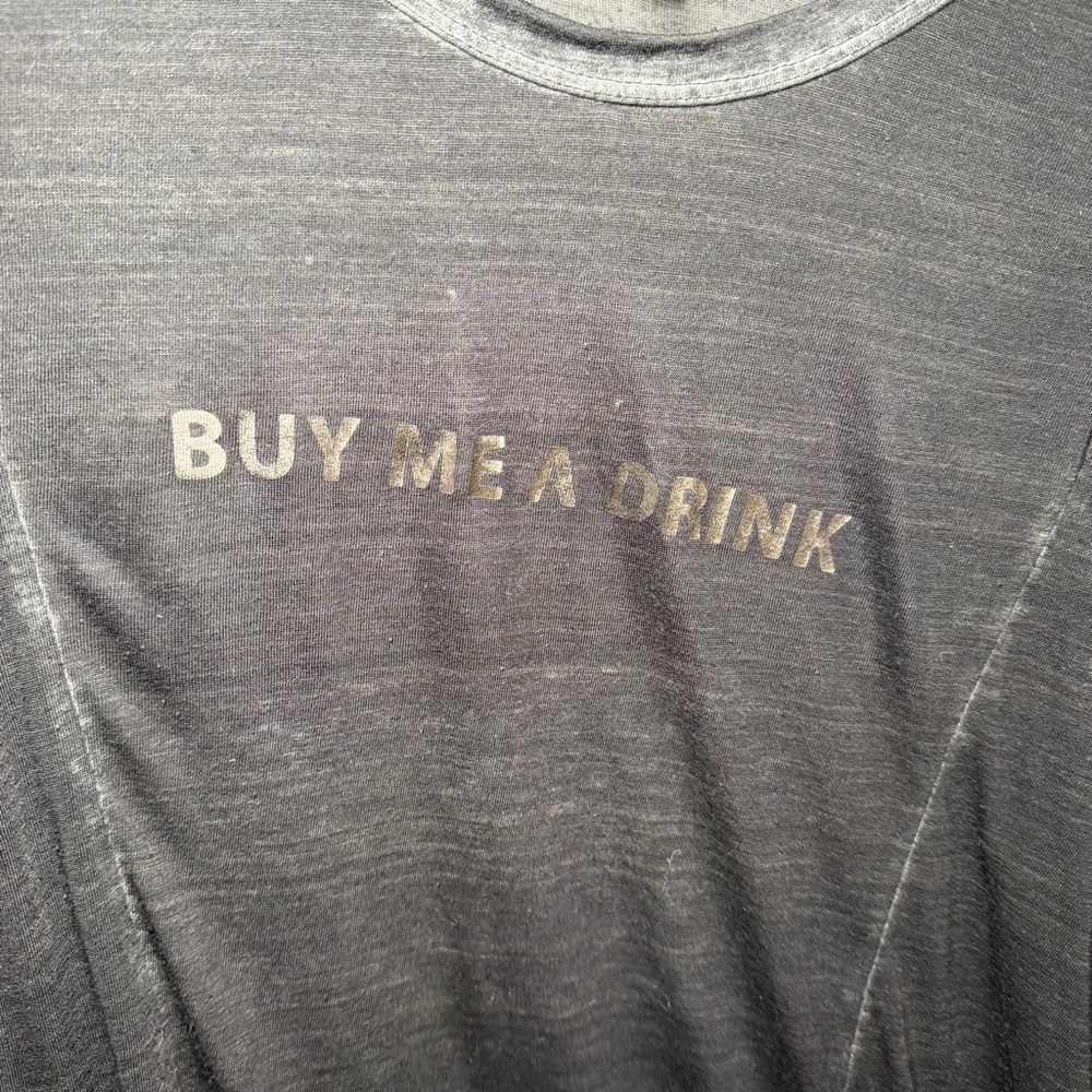 Express Buy Me A Drink Cold Shoulder Top Size XL - Picture 2 of 5